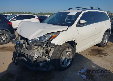 2018 Toyota Highlander Limited from USA, damaged, VIN 5TDYZRFH9JS286794